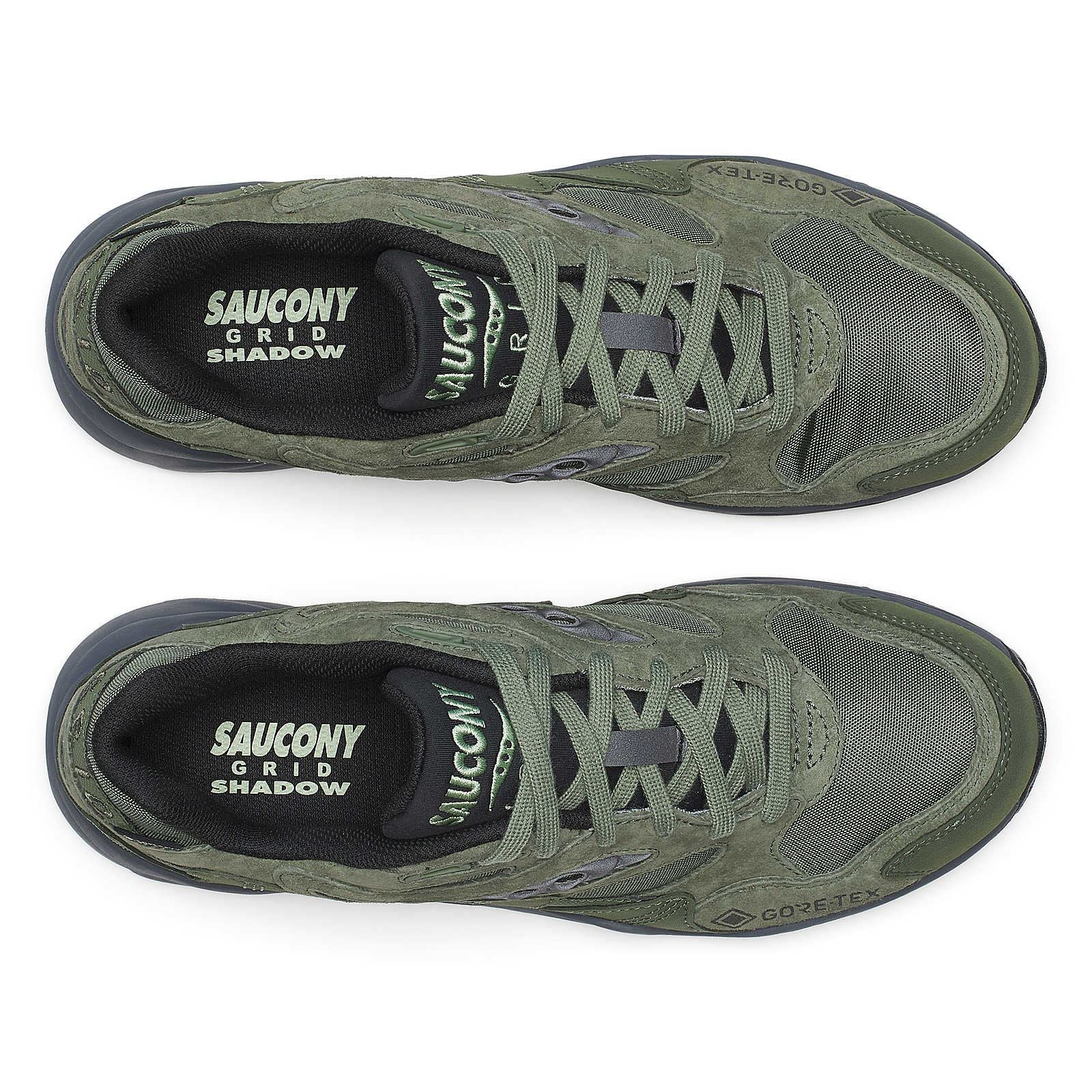 Saucony Grid Shadow 2 Grüne Turnschuhe