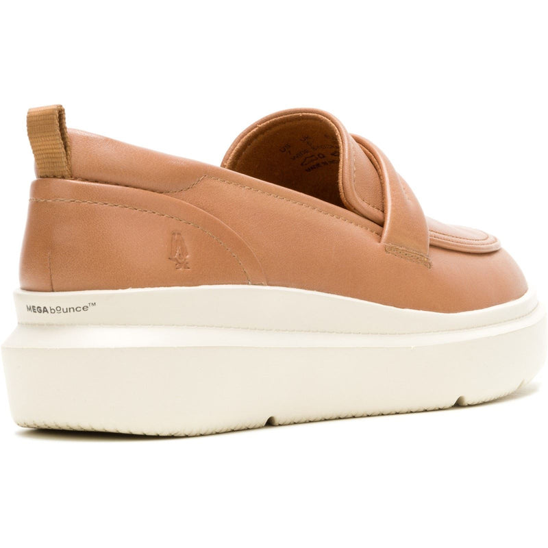 Hush Puppies Joy Penny Leder Damen Tan Loafers