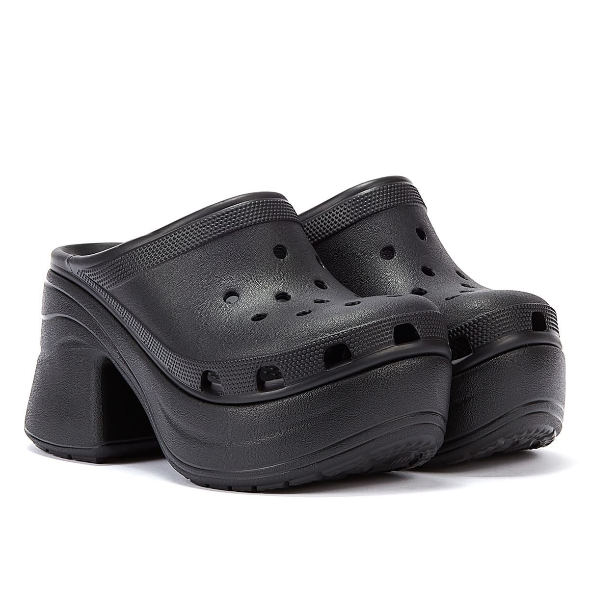 Crocs Siren Clog Damen Schwarze Sandalen