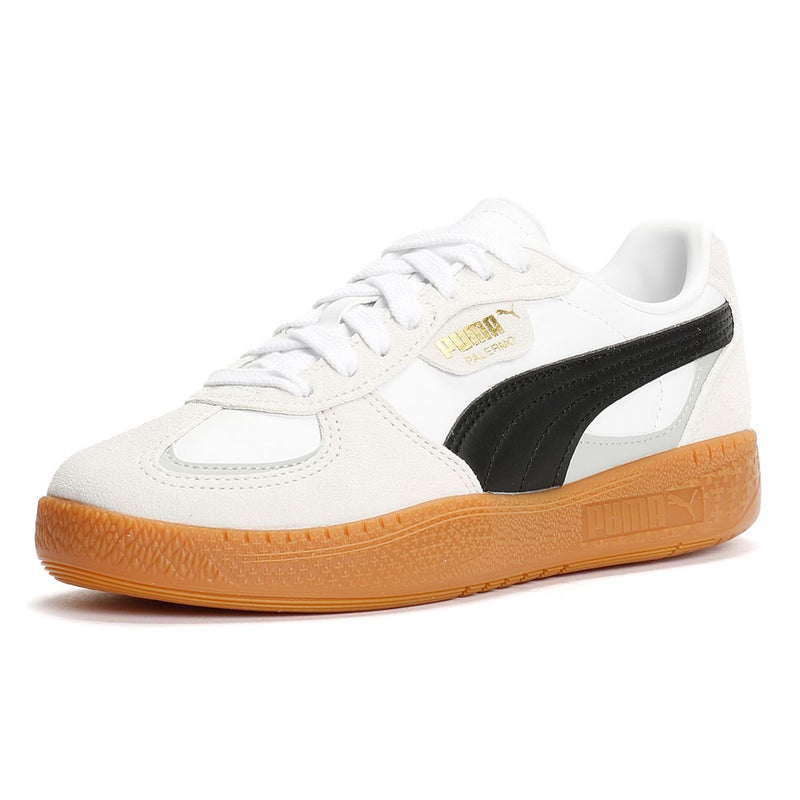 Puma Palermo Moda Leder Damen Graue Sneaker