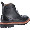 Cotswold Rissington Commando Schwarze Farbe Herrenlederstiefel