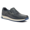 Pod Sean Herren Bootsschuhe Aus Leder In Marineblau