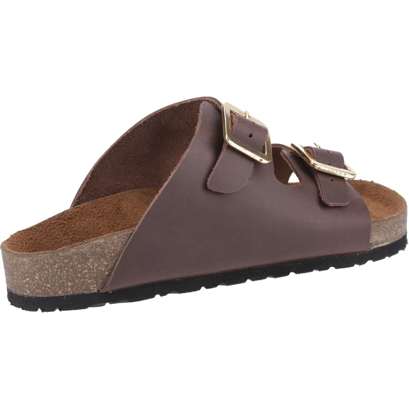Cotswold Lushill Damen Sandalen Aus Braunem Leder