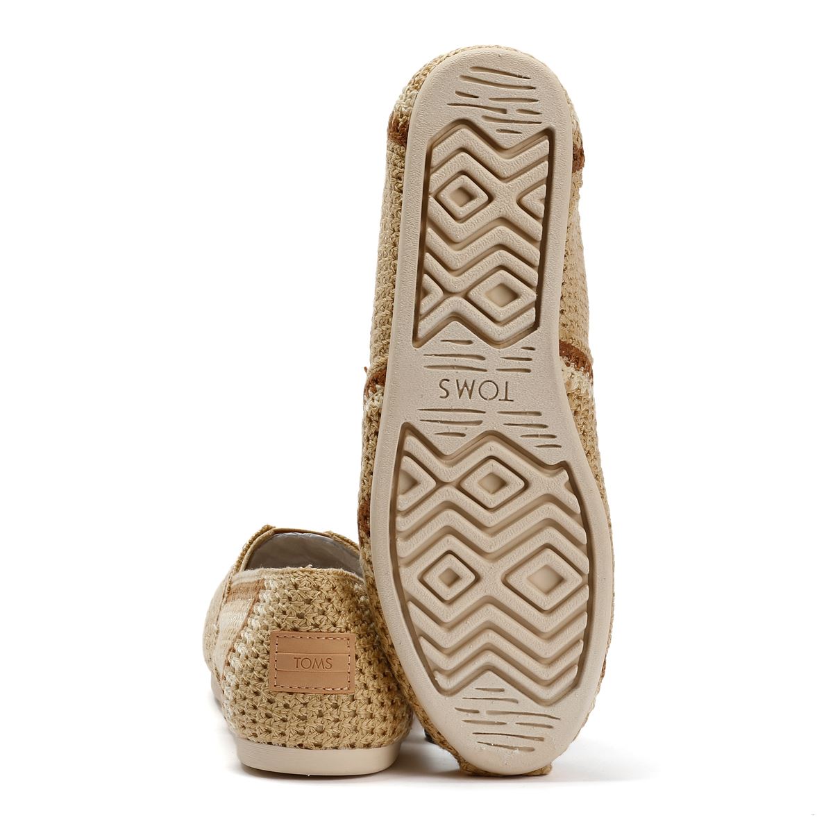 TOMS Alpargata Classic Baumwoll Espadrilles Für Frauen In Beige