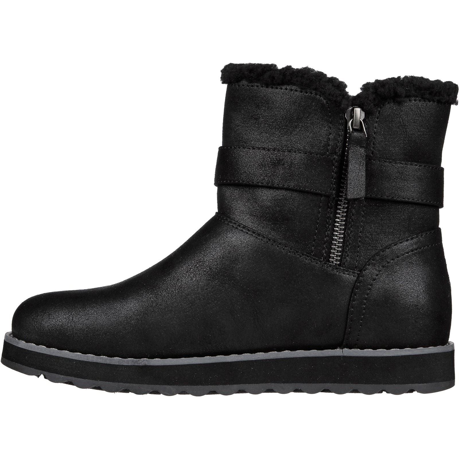 Skechers Keepsakes 2.0 Synthetik Damen Schwarze Farbe Stiefel