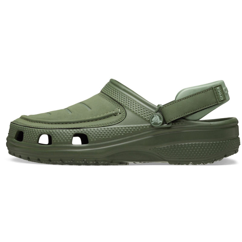 Crocs Yukon Vista II Herren Clogs In Armee Grün Aus Polyurethan