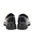 Pod Tate Damen Schwarze Farbe Loafer Aus Kunstleder