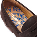 Base London Bruno Herrenschuhe Aus Gebranntem Braunleder