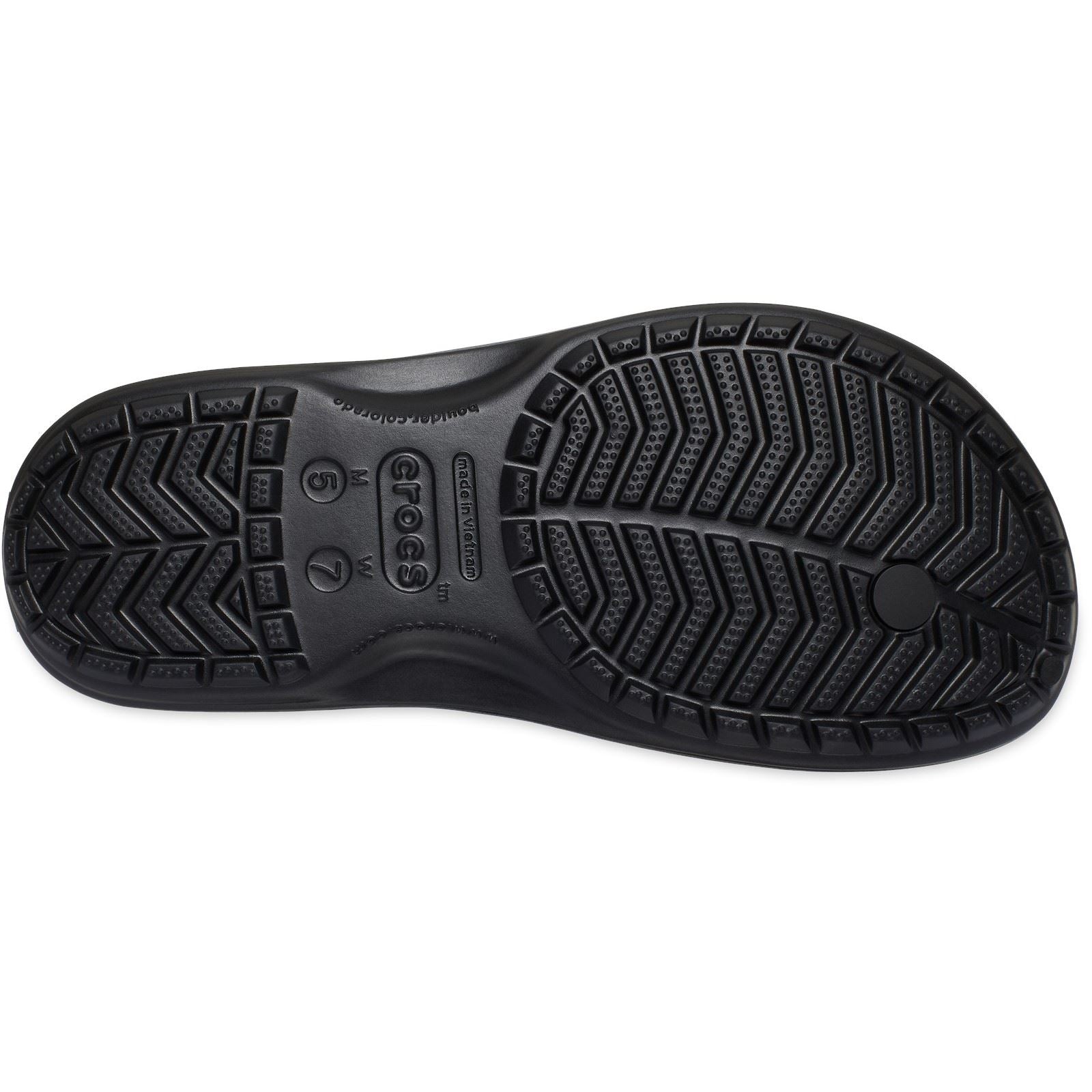 Crocs Crocband Flip Gummi Schwarz/Schiefergrau Flip-Flops