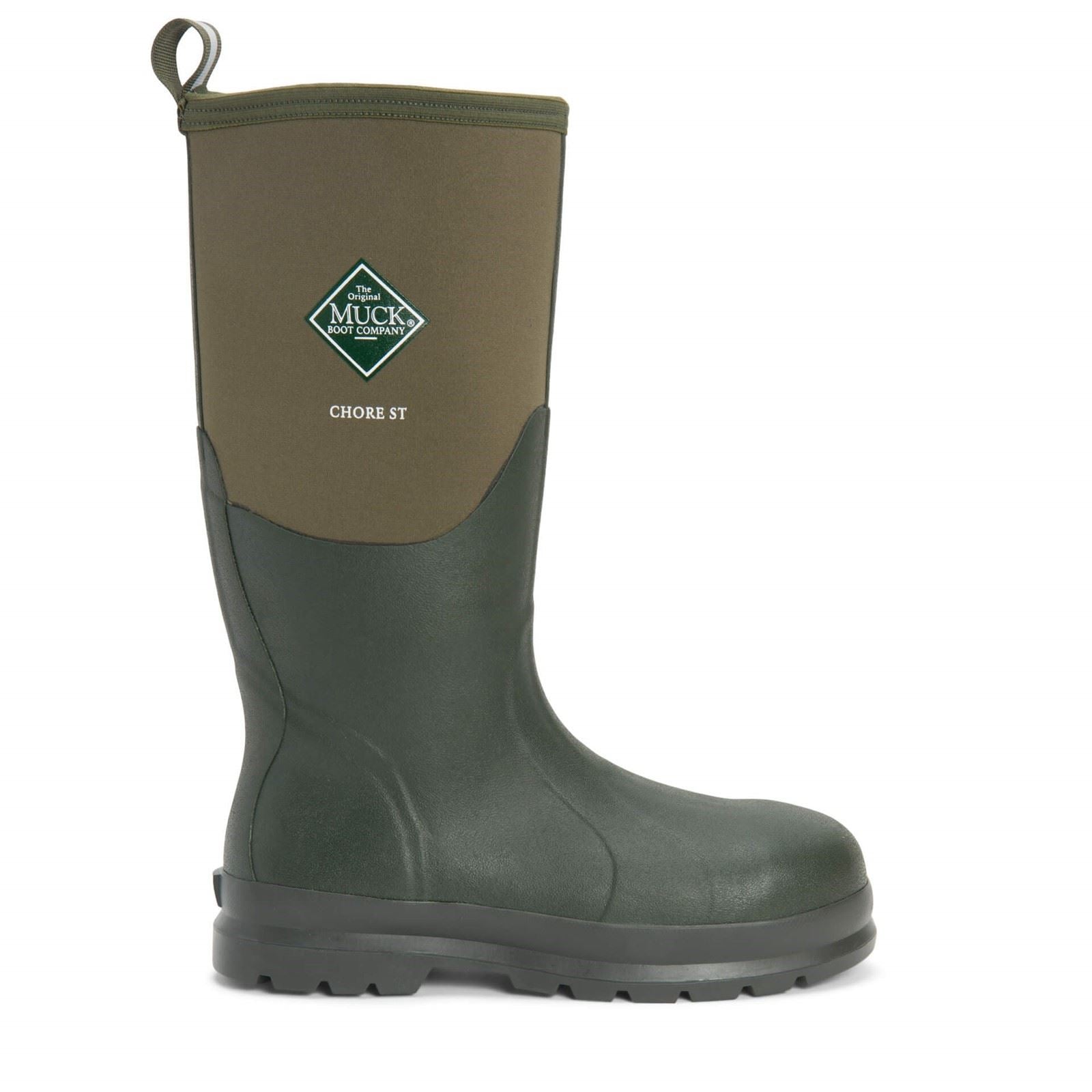 Muck Boots Chore Classic Hi Steel Cap Neopren Moos Gummistiefel