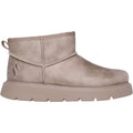 Skechers Keepsakes Lite Snow Bird Polyester Damen Stiefel In Taupe