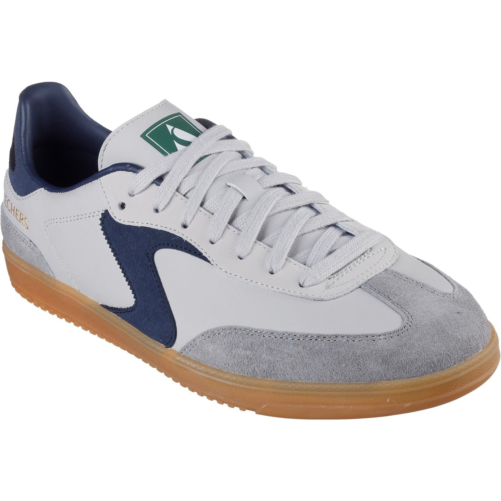 Skechers Hotshot Pyke Herren Sneaker Aus Synthetischem Material In Grau/Navy