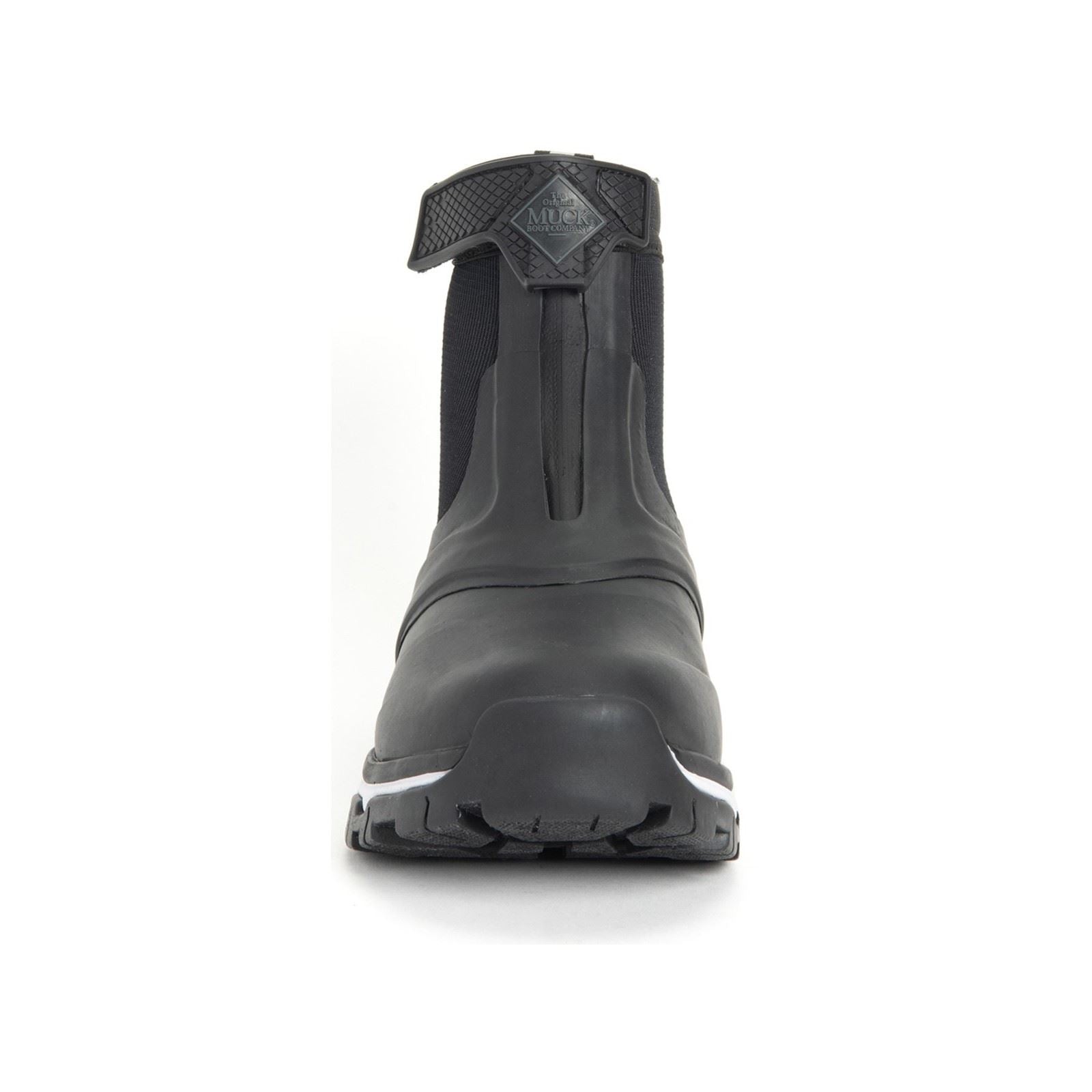 Muck Boots Apex Mid Zip Gummistiefel Schwarz/Weiß