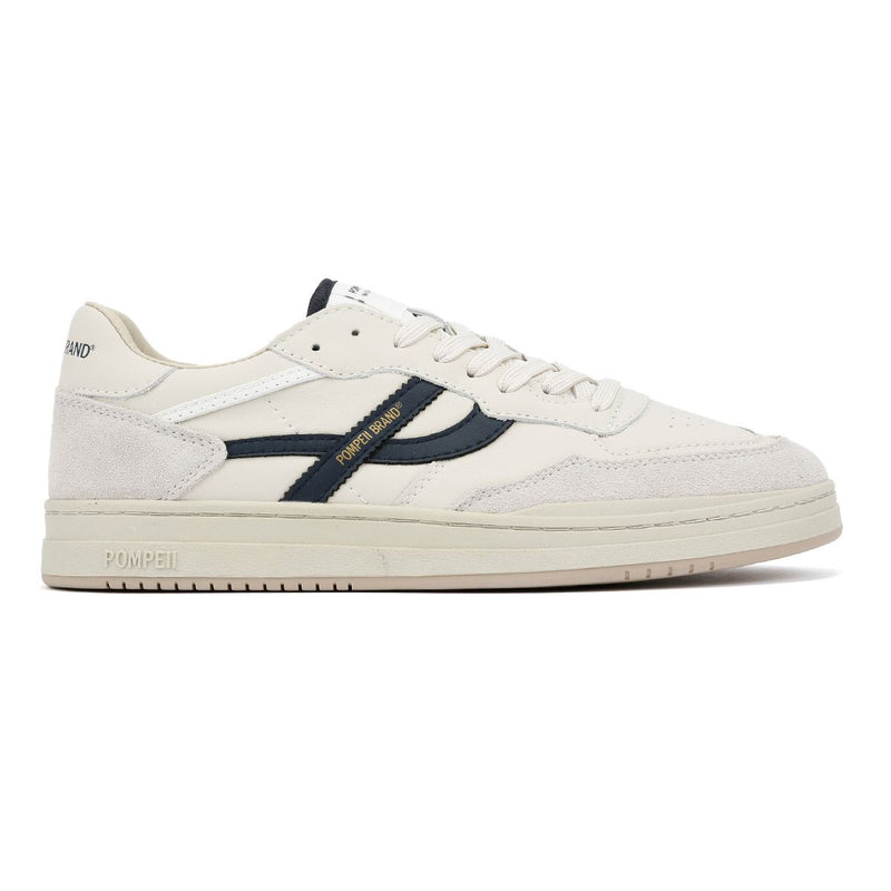 Pompeii Elan Leder Herren Weiße Sneakers