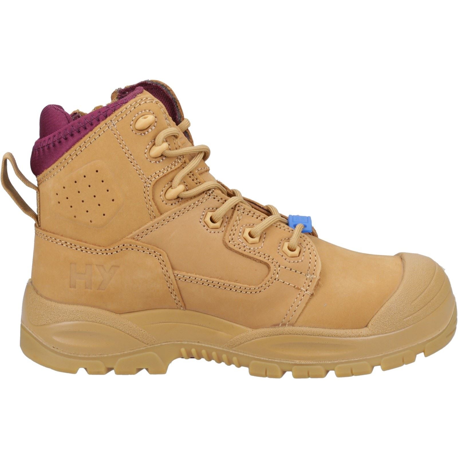 Hard Yakka Legend Leder Damen Weizen Sicherheitsstiefel