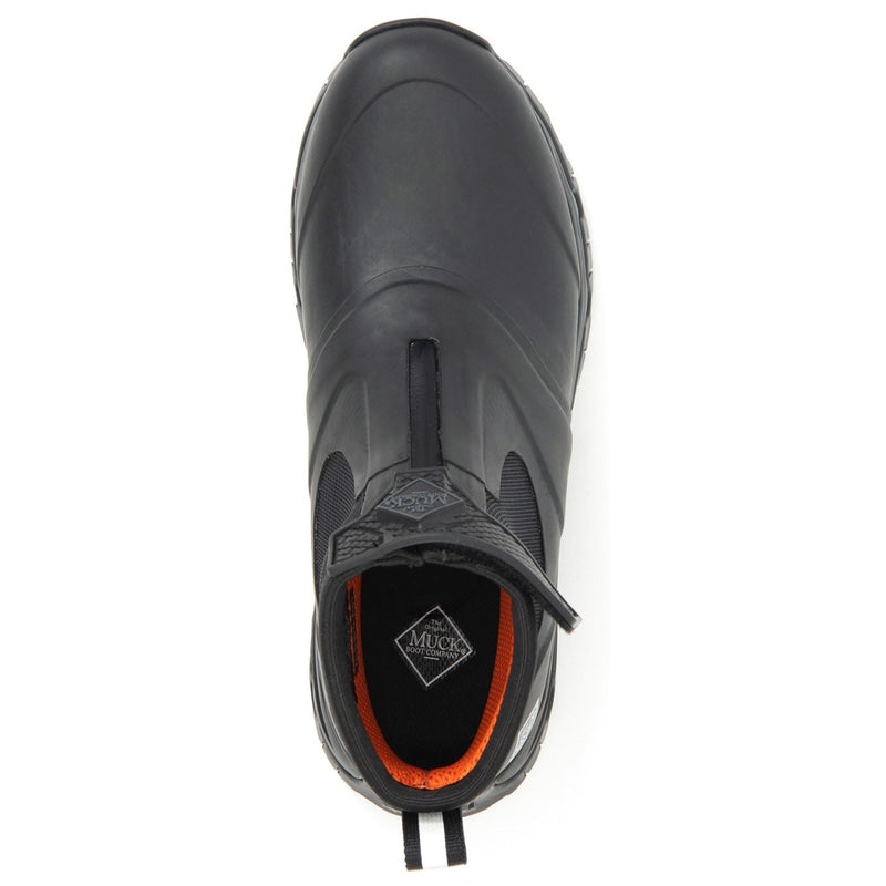 Muck Boots Apex Mid Zip Gummischwarze/Dunkle Schatten-Gummistiefel