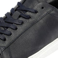 Ben Sherman Ace Cupsole Herrenblaue Ledersneakers