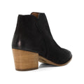 Dune Parlour Nubuk Damenstiefel In Schwarz