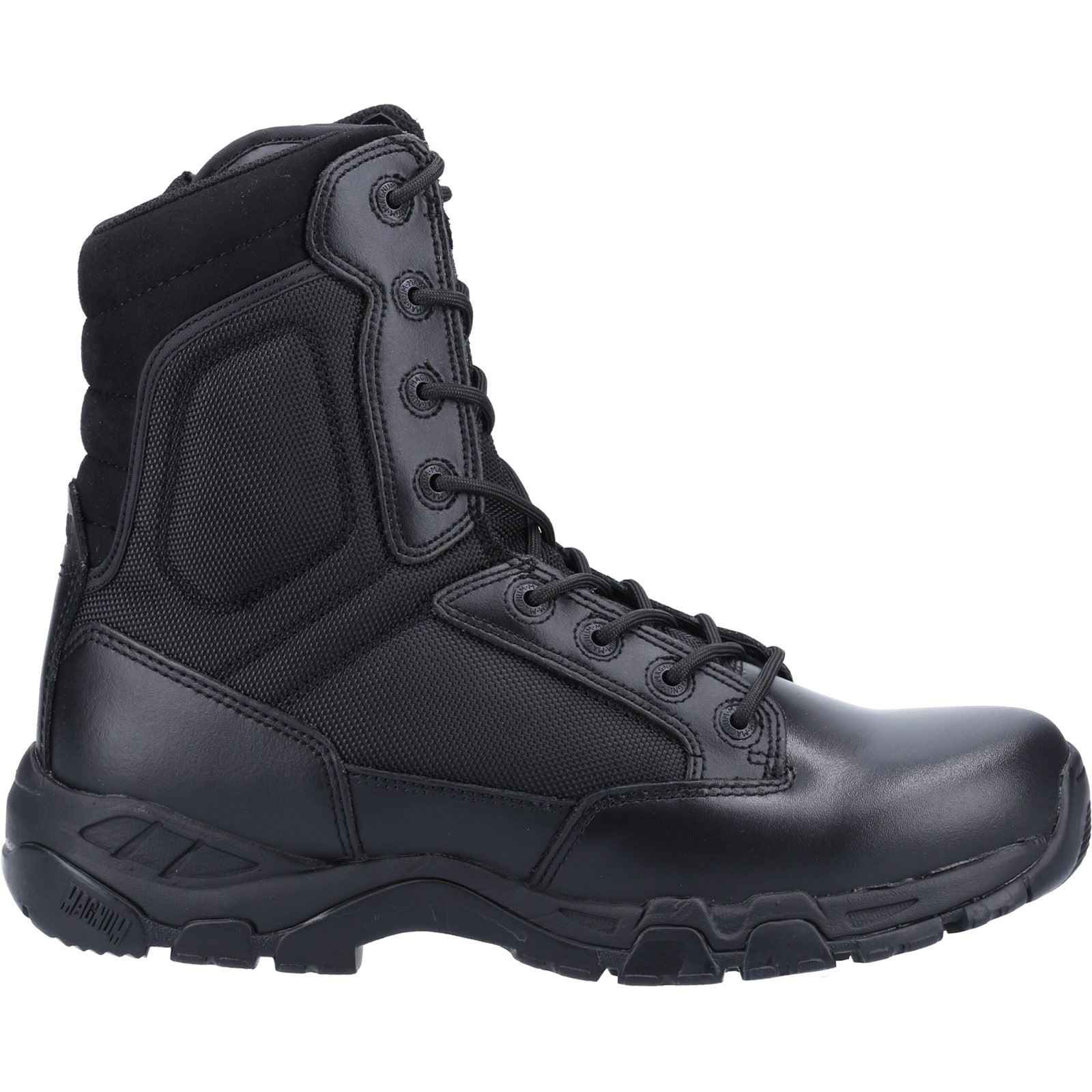 Magnum Viper Pro Acht Komma Null Plus Seitenreißverschluss Leder Schwarz Sicherheitsstiefel