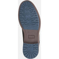 Hush Puppies Julian Leder Herren Braune Schnürschuhe