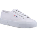 Superga 2740 Platform Baumwoll-Damensneaker In Weiß