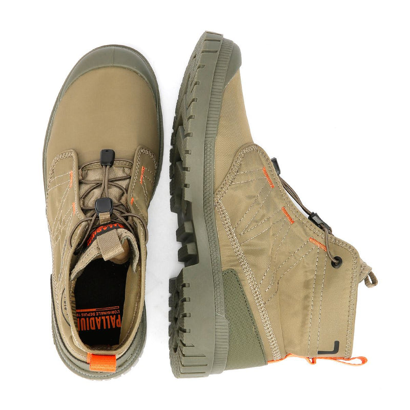 Palladium SP20 Travel Hi Grüne Stiefel