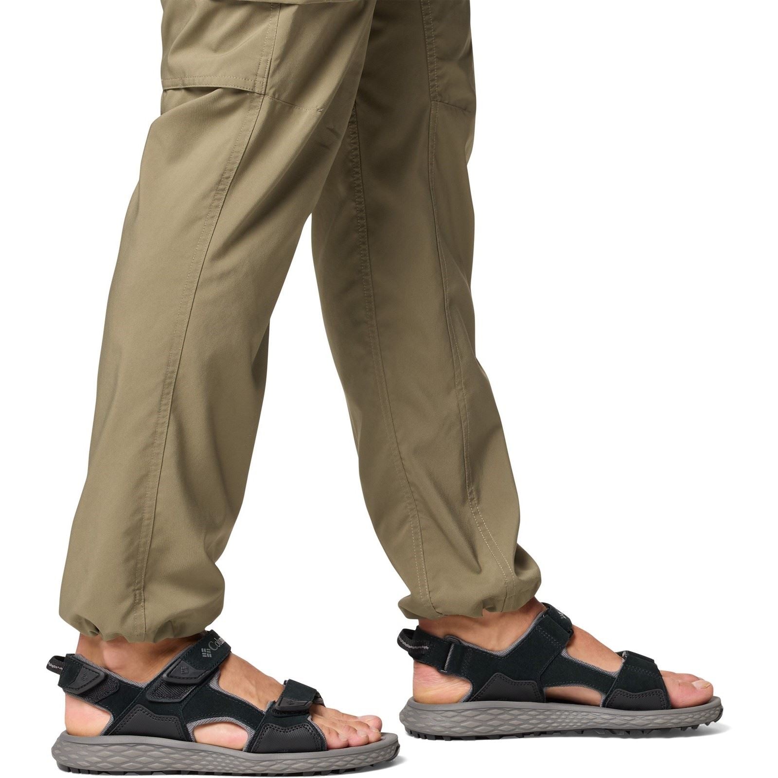 Columbia Konos Hiker 3-Strap Polyester Herren Schwarze Sandalen