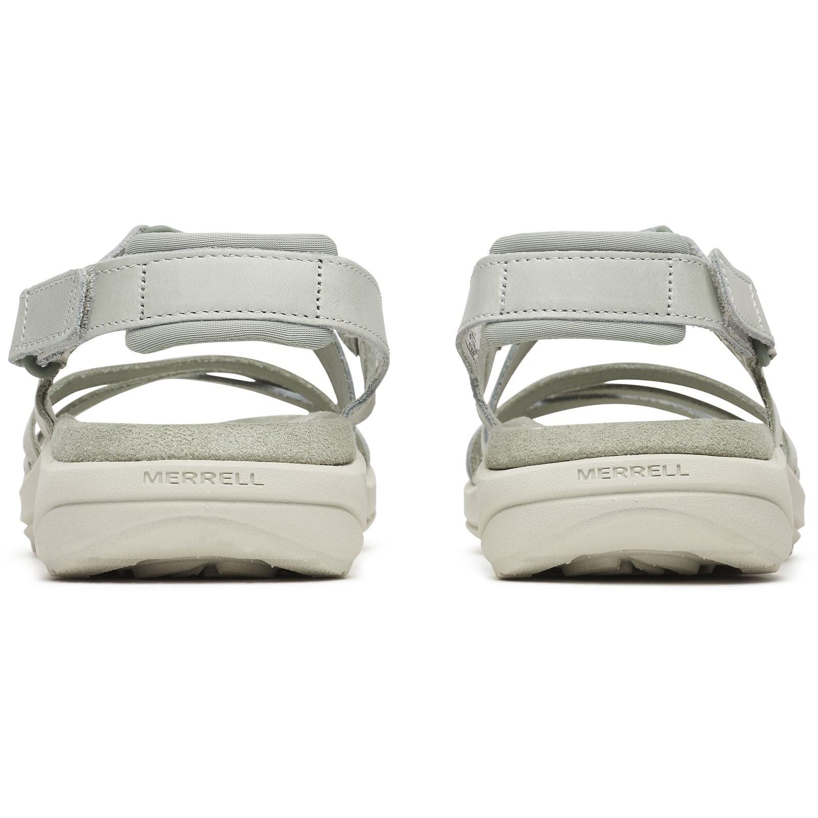 Merrell Harbor Backstrap Leder Damen Hellgrüne Sandalen