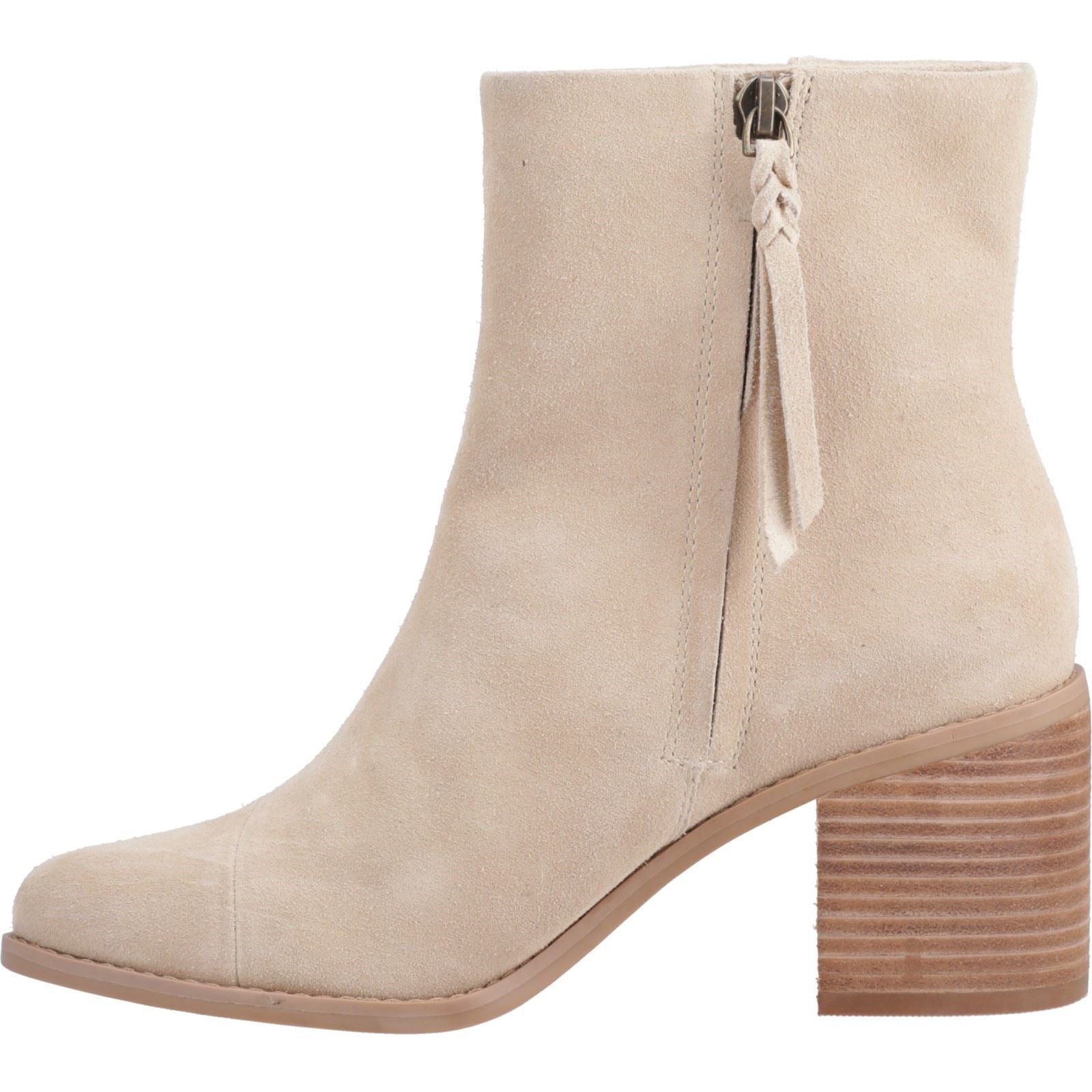 TOMS Evelyn Leder Damen Natur Stiefel