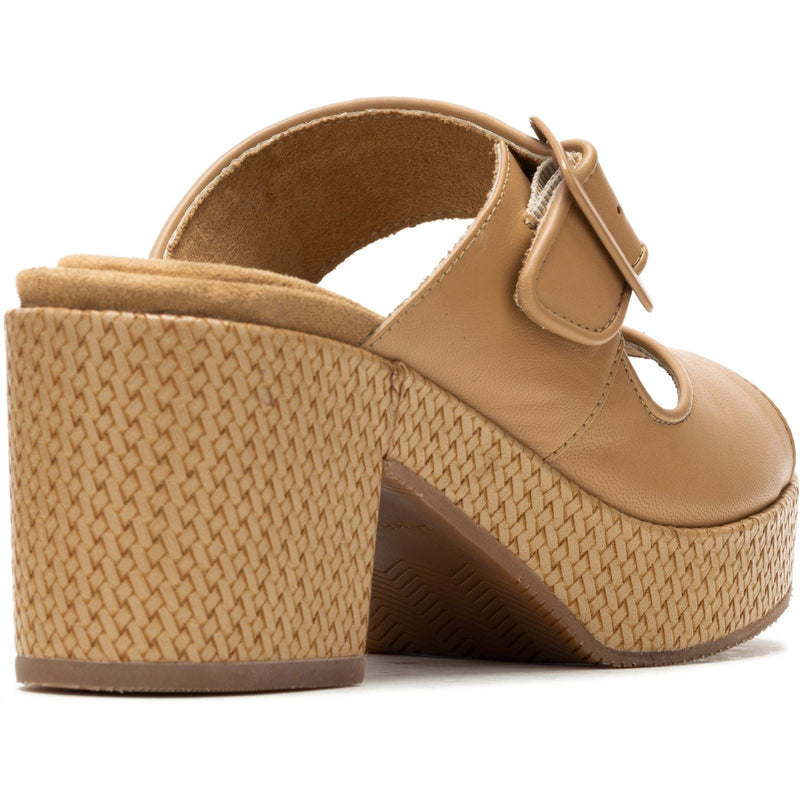 Hush Puppies Poppy Damen Sandalen Aus Leder In Tan