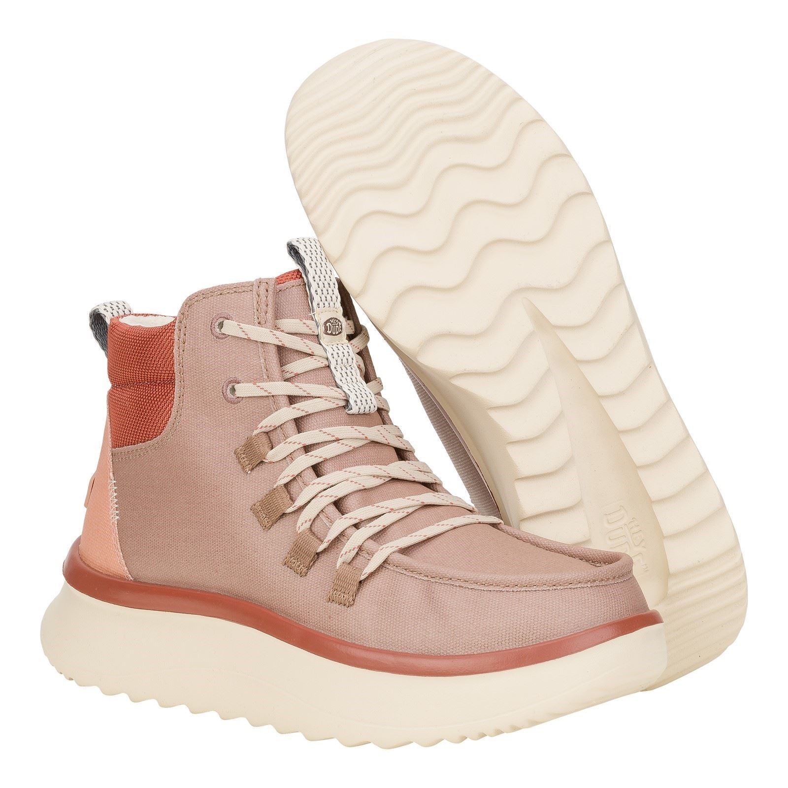 HEYDUDE Wendy Peak Apres Damen Wüstenbraune Stiefel