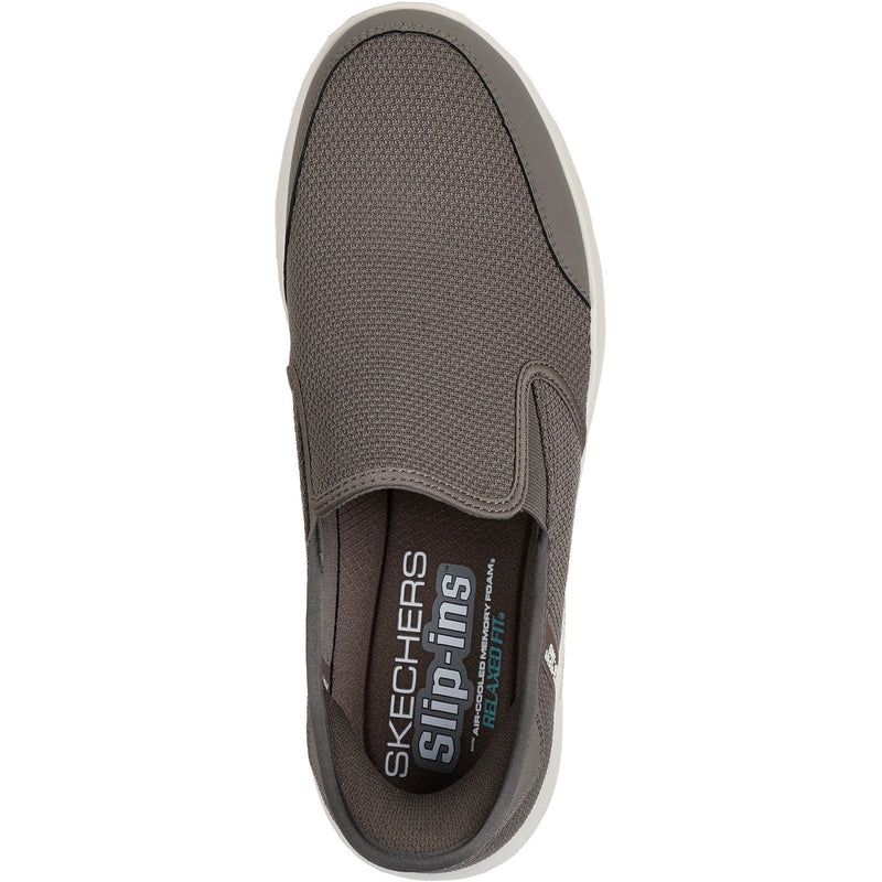 Skechers Equalizer 5.0 Drayze Herren Sneaker Aus Polyester In Taupe