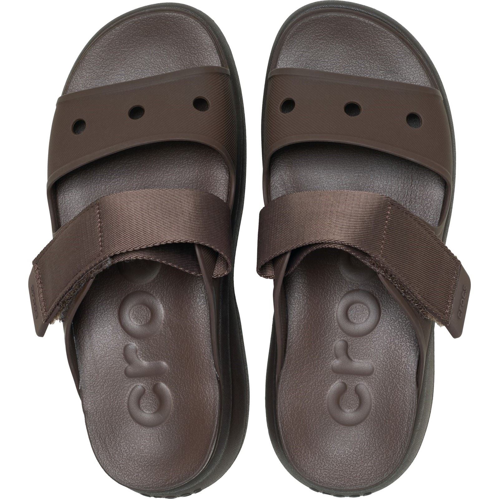 Crocs Soho Two Strap Eva Damen Kaffee Sandalen
