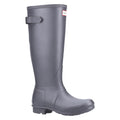 Hunter Original Tall Back Adjustable Gummistiefel Für Damen In Schwarz
