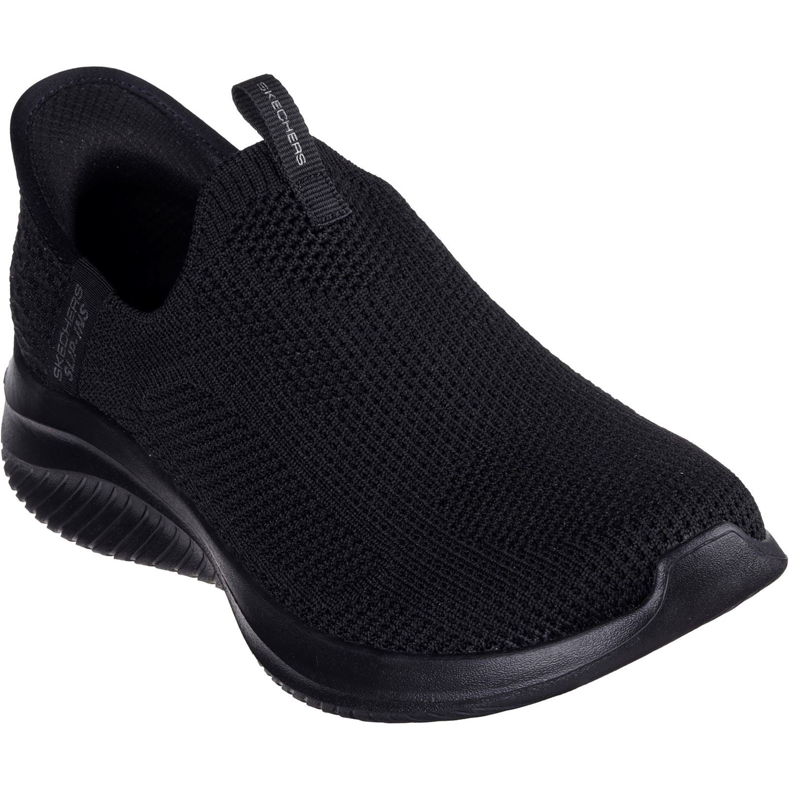 Skechers Ultra Flex 3.0 Easy Win Textile Damen-Sneaker In Schwarz