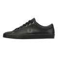 Fred Perry Baseline Herren Schwarz Leder Sneaker