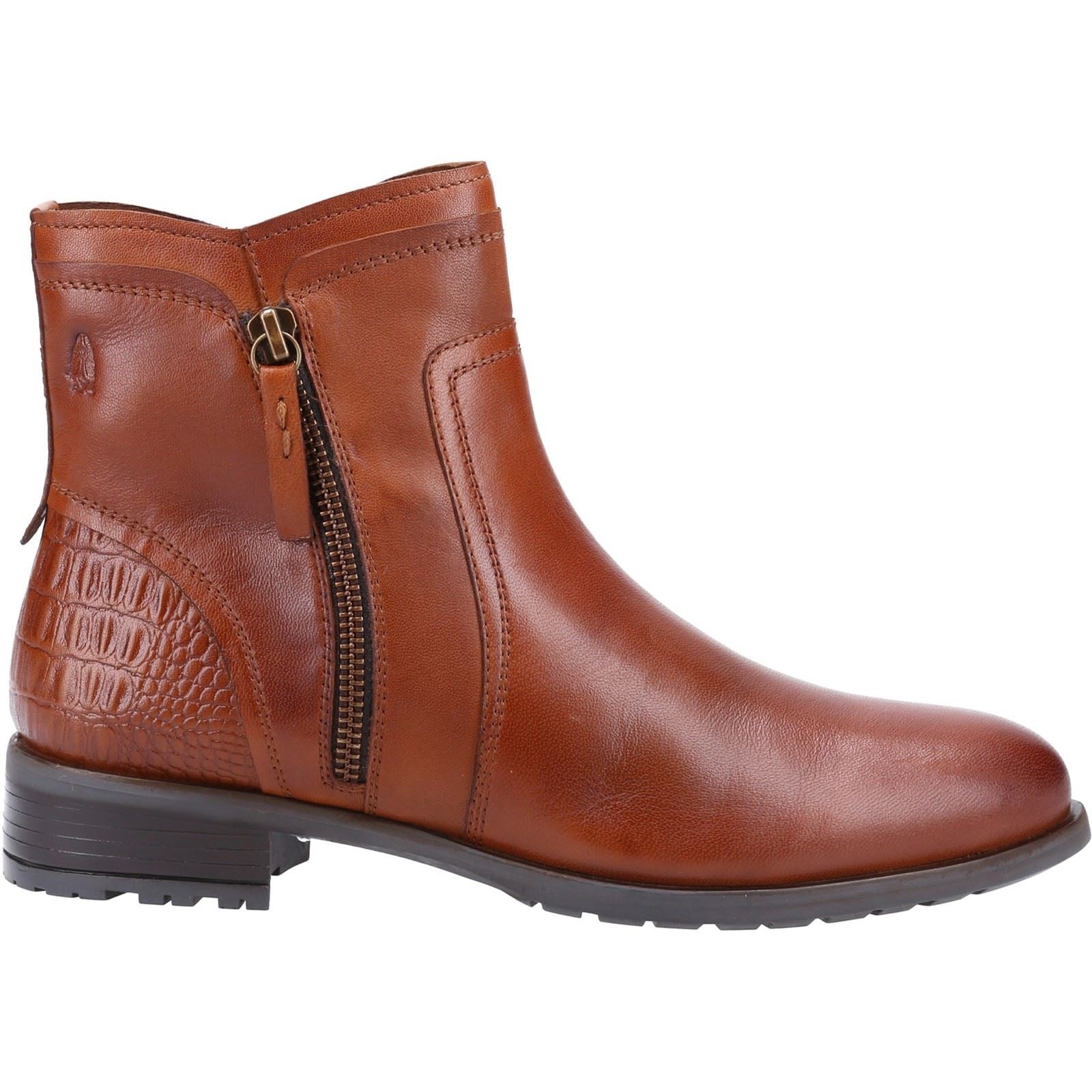 Hush Puppies Scarlett Damen Stiefel aus Leder in Tan