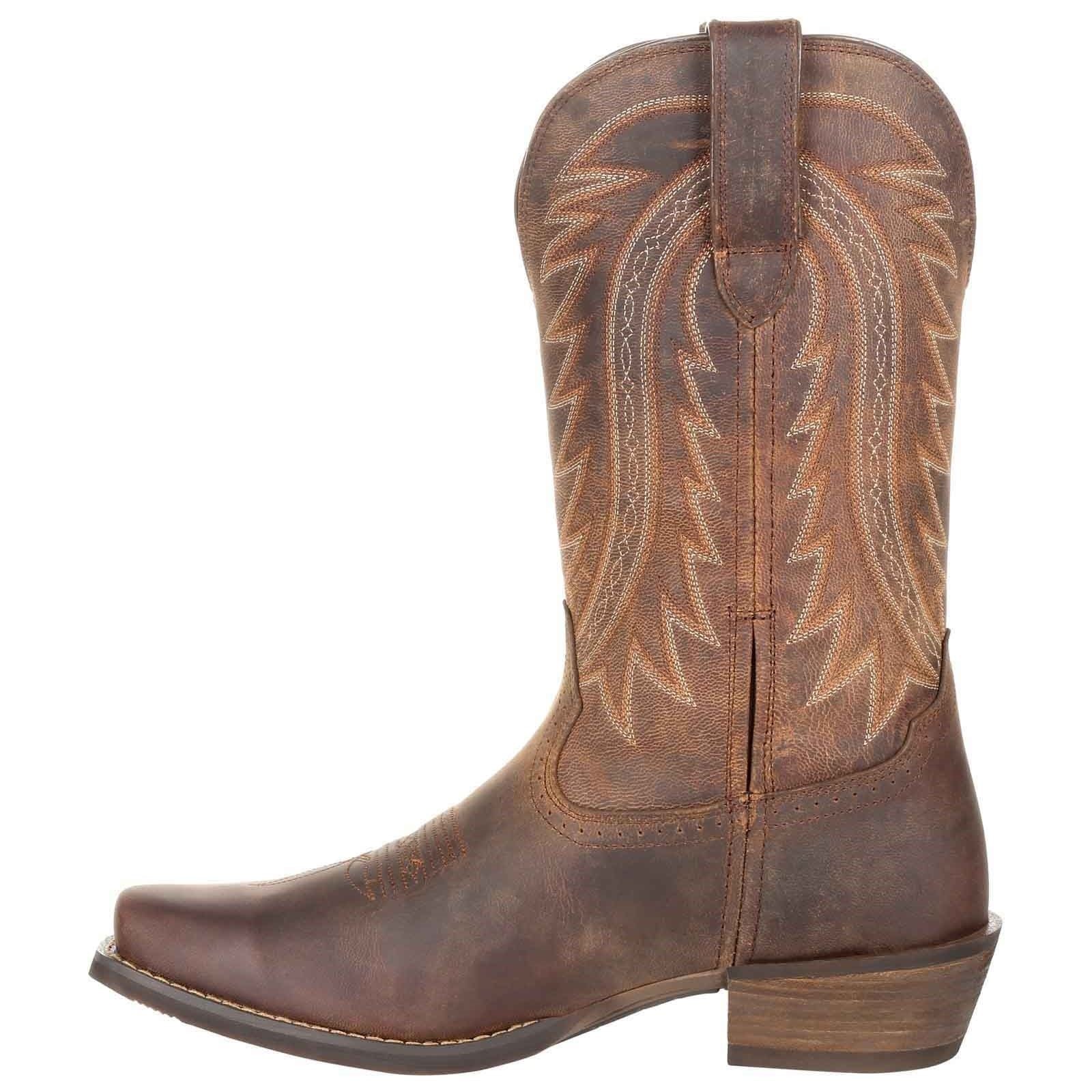 Durango Rebel Frontier Herrenstiefel Aus Leder In Verwaschenem Sonnenuntergangsbraun