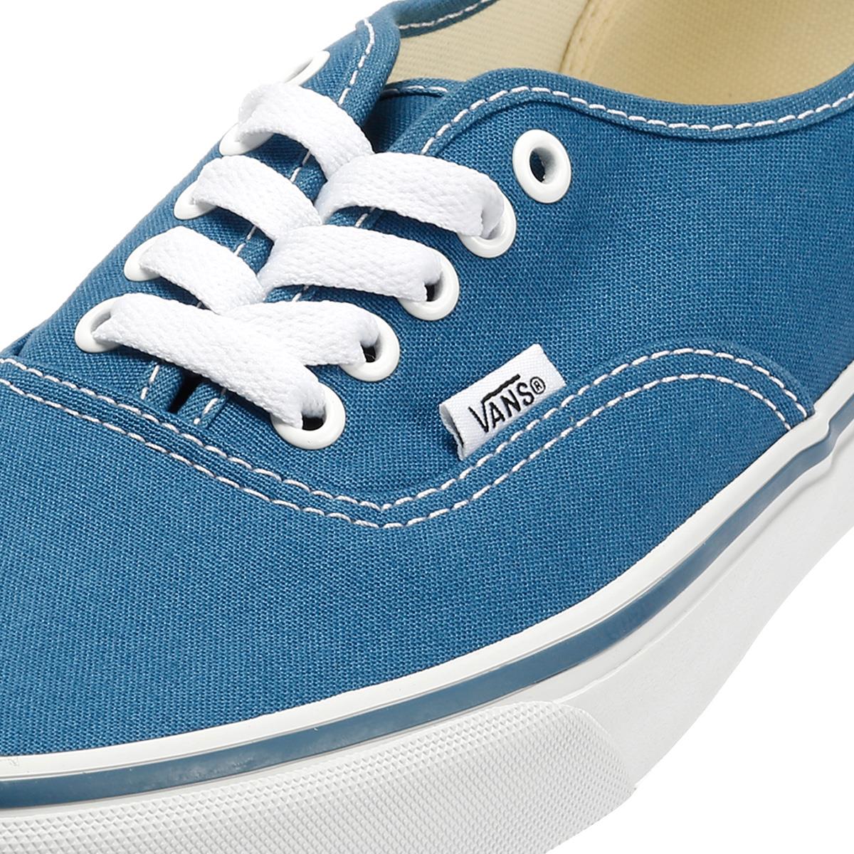 Vans Authentic Leinwand Blaue Turnschuhe