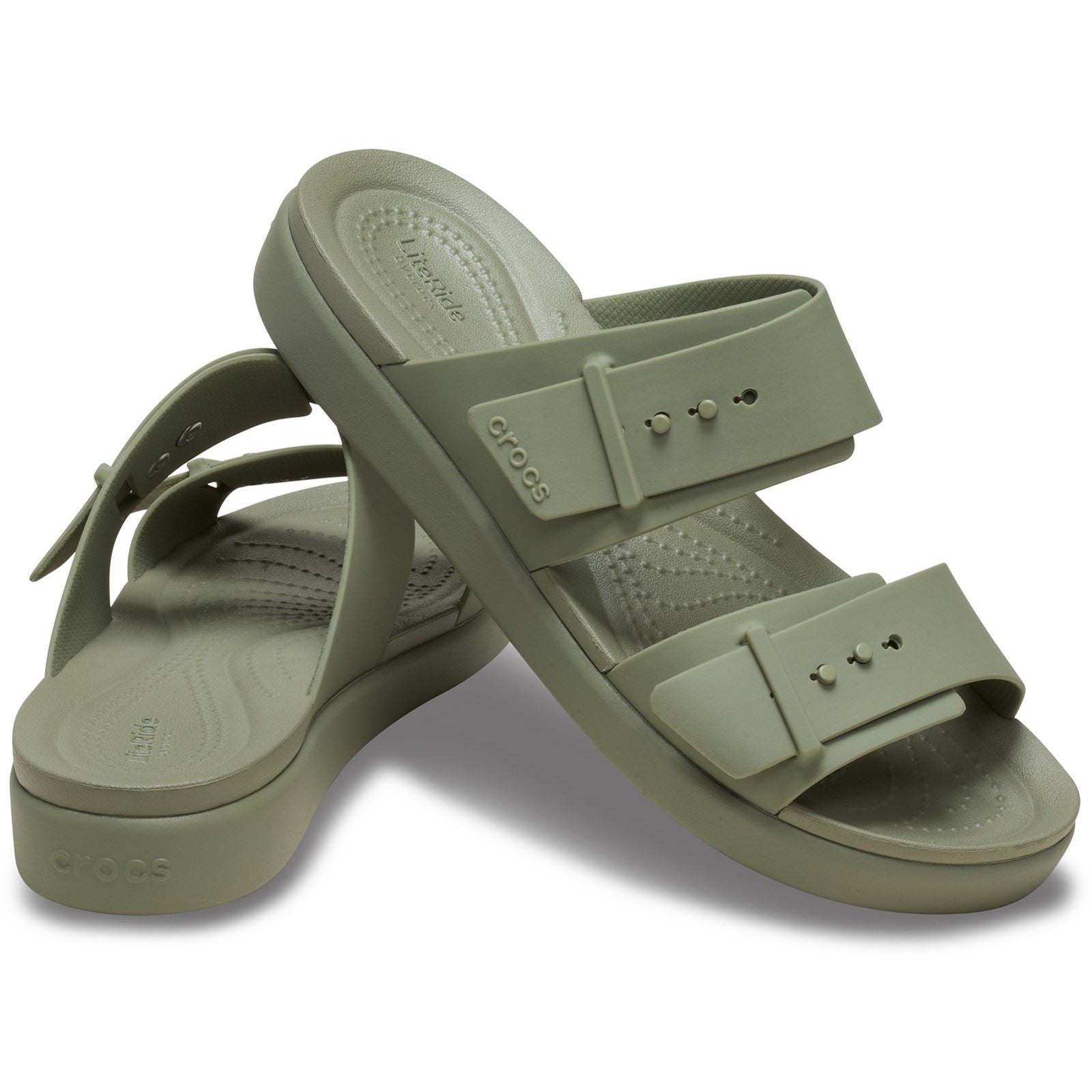 Crocs Brooklyn Buckle Eva Damen Cargo Sandalen