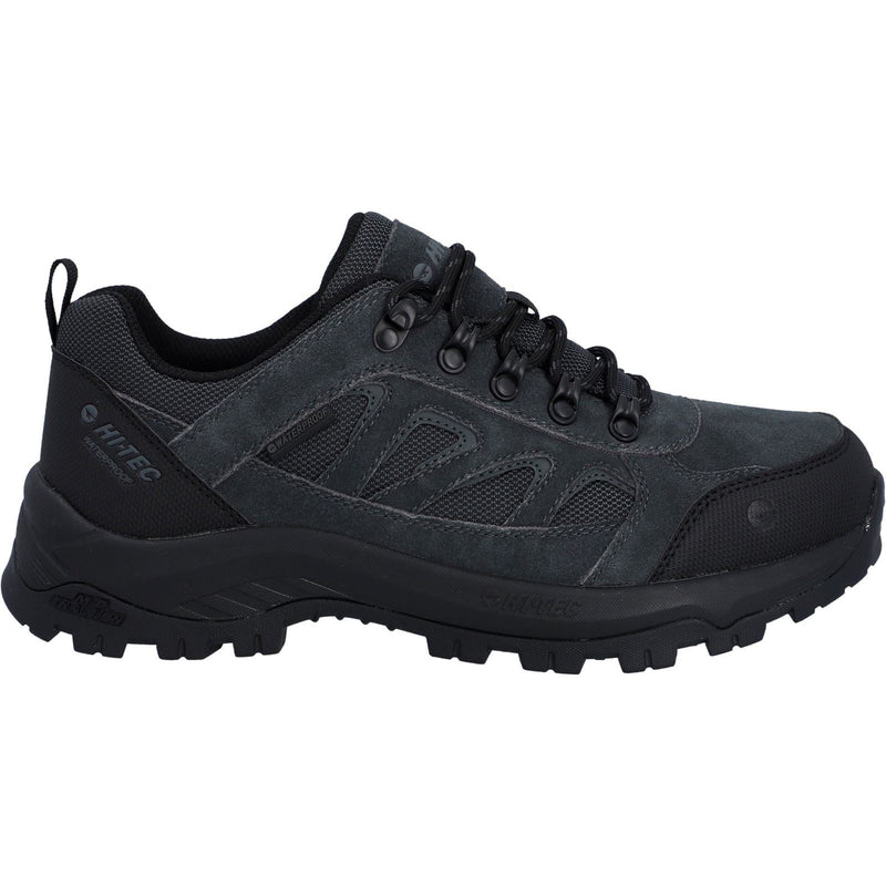 Hi-Tec Bandera Expedition Low Herren Wanderstiefel Aus Leder In Anthrazit/Schwarz