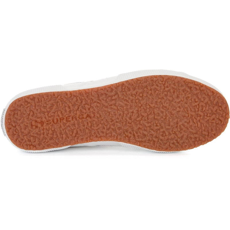 Superga 2750 Lamew Synthetik Damen Sneaker In Grau-Silber