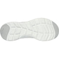 Skechers Flex Appeal 5.0 Uptake Textil Damen Sneaker In Weiß/Silber