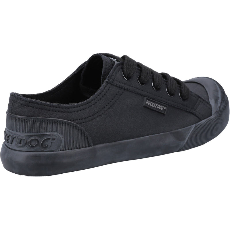 Rocket Dog Jazzin Fable Synthetik Damen Sneaker In Schwarz