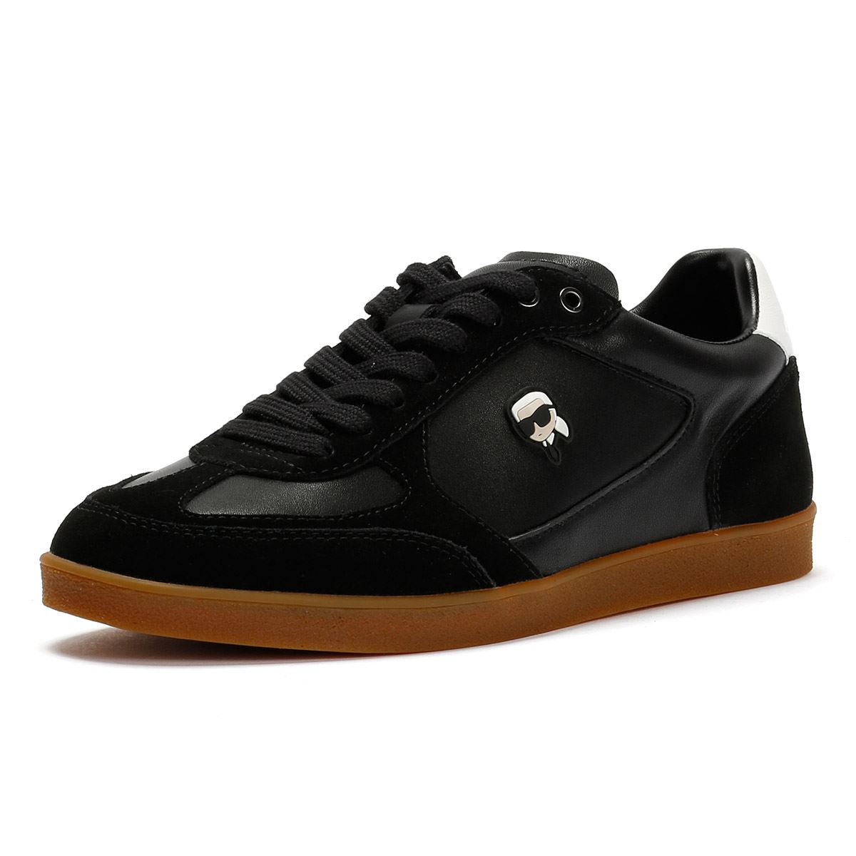 Karl Lagerfeld Kandidate NFT Leder Damen Schwarze Sneaker