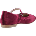 Hush Puppies Pasha Velvet Damen Bordeaux Schuhe