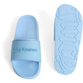 Juicy Couture Embossed Pvc Damen Dämmerungsblaue Slipper