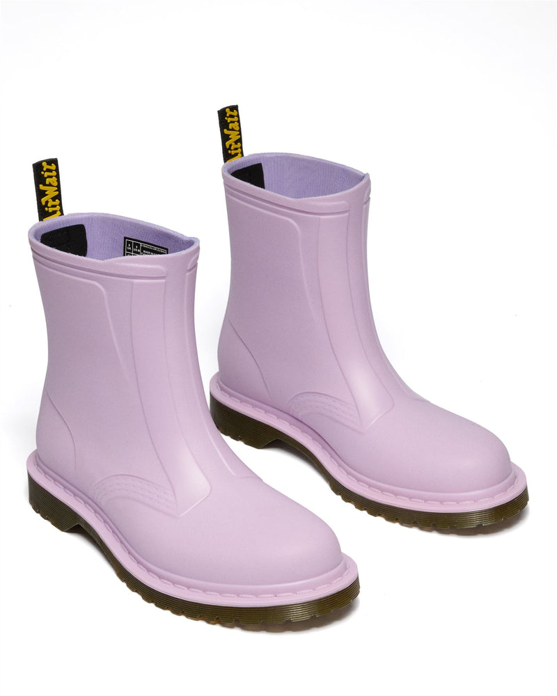 Dr. Martens 1460 Rain Pull On Damen Lila Gummistiefel