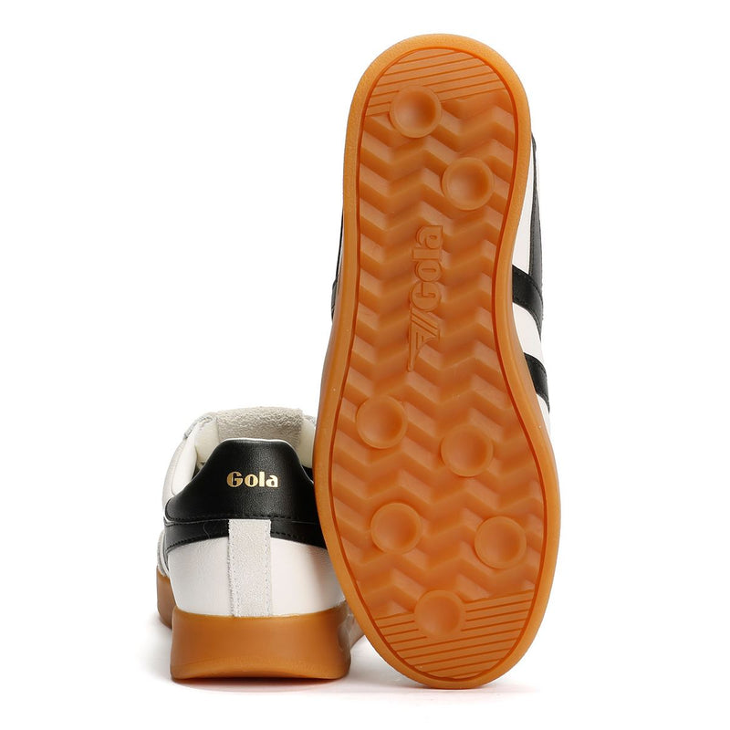 Gola Cyclone Leder Damen Weiße Sneakers