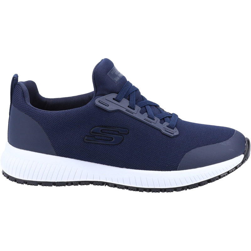 Skechers Workwear Squad SR Textil Damen Navy Sicherheits Sneakers